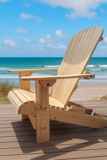 The Original Giant | Handcrafted 5’, 7’ or 8’ Giant Adirondack Chair with Custom Color Options